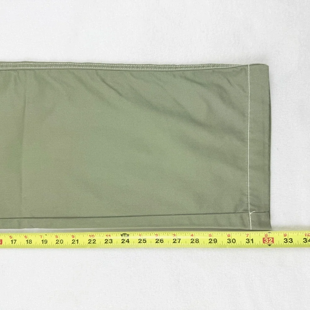 True Religion Men's Kalamata Green Cargo Pants Sz 34x32 Contrast Stitch NWT $159